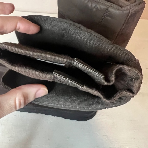 Lands End Brown Suede Lined All Weather Boots Style #406465 - Picture 6 of 7